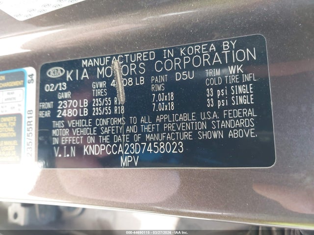 Kia Sportage Ex