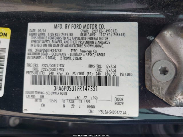 Ford Fusion Titanium