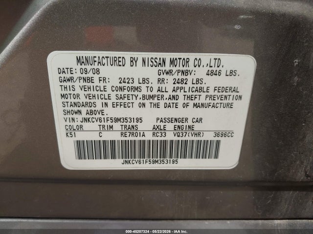 INFINITI G37x