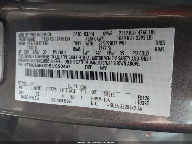Ford Escape Se