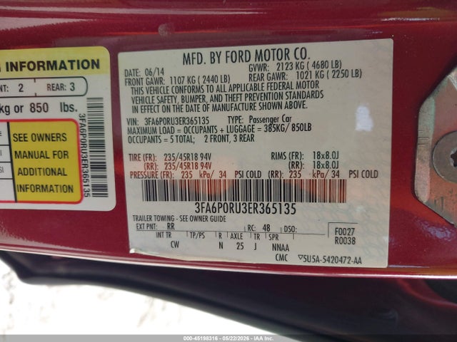 Ford Fusion Titanium