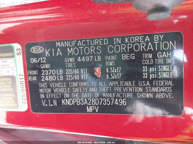 Kia Sportage Lx
