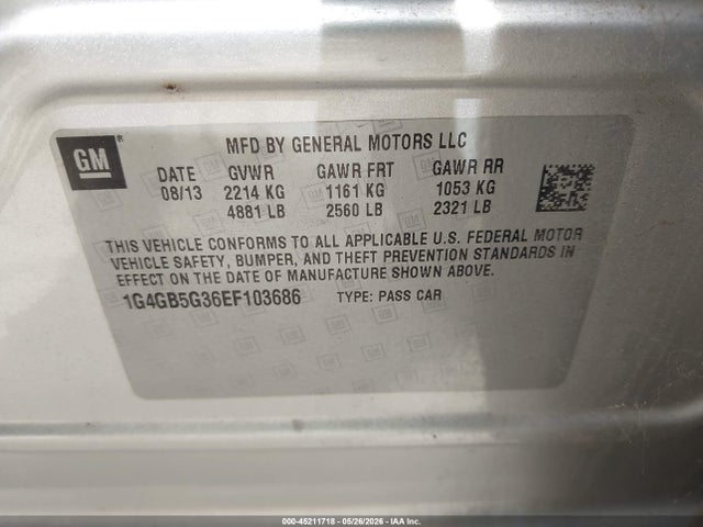 Buick LaCrosse Leather Group