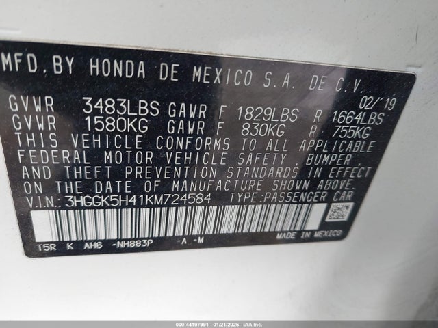 Honda Fit Lx