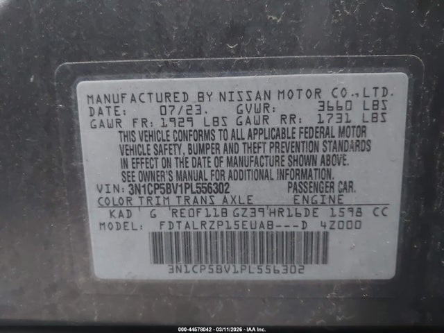 Nissan Kicks S Xtronic Cvt