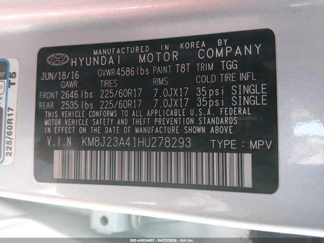Hyundai TUCSON Se