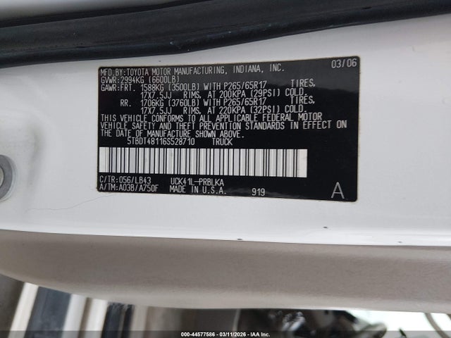 Toyota Tundra Limited V8