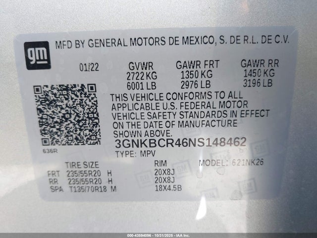 Chevrolet Blazer Fwd 2lt