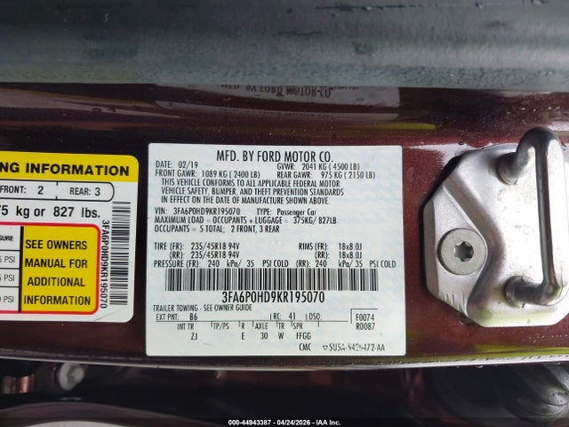 Ford Fusion Se