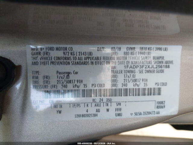 Ford Focus Se