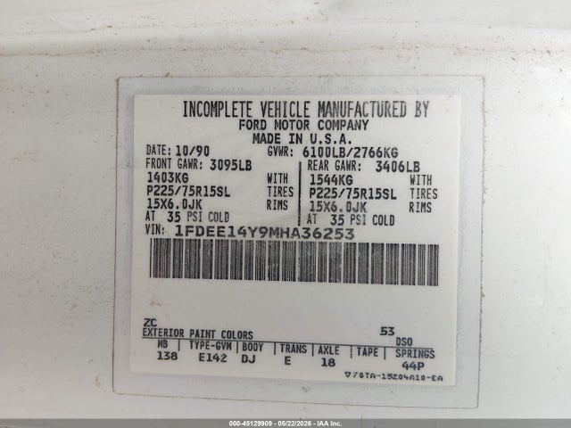 Ford Econoline E150 Van