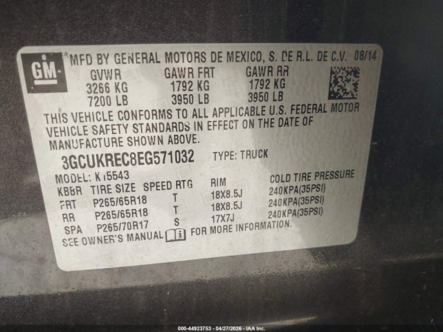 Chevrolet Silverado 1500 1lt