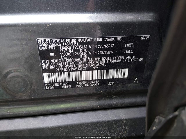 Toyota RAV4 Xle