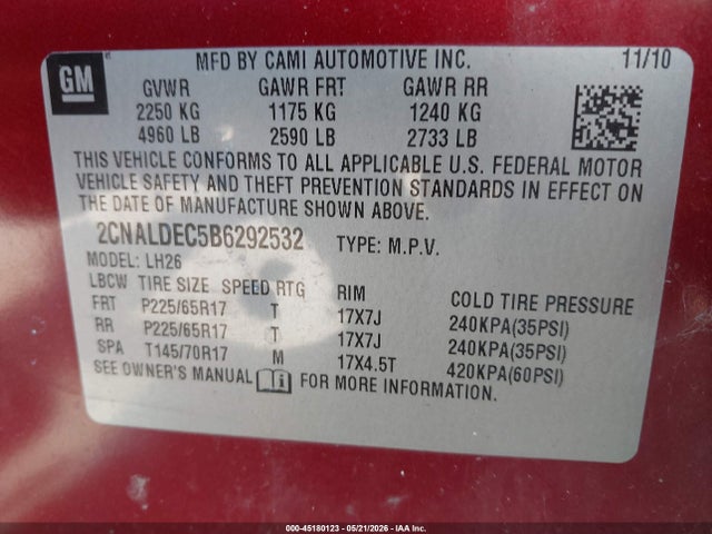 Chevrolet Equinox 1lt