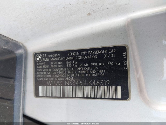 BMW Z Series 2.5i