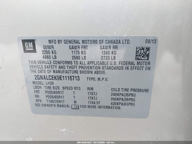 Chevrolet Equinox 2lt