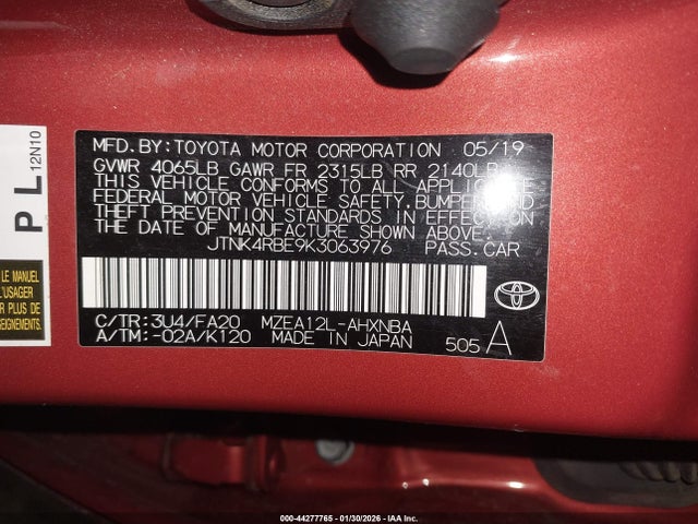 Toyota Corolla Se