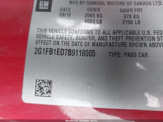 Chevrolet Camaro 1lt