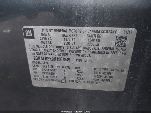 Chevrolet Equinox Ls