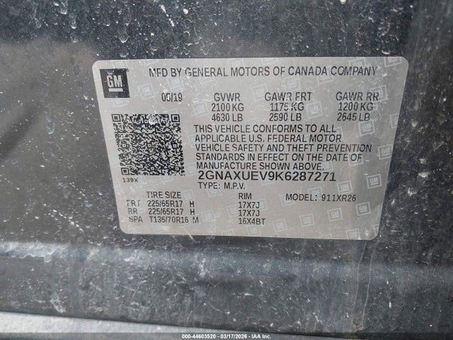 Chevrolet Equinox Lt