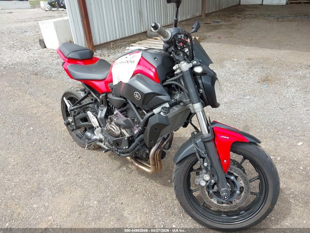 Salvage Yamaha Fz07a Image
