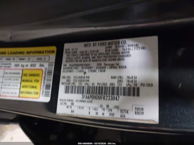 Ford Fusion Se