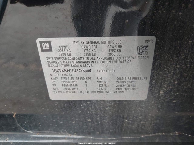 Chevrolet Silverado 1500 2lt