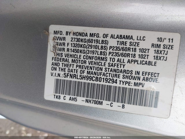 Honda Odyssey
