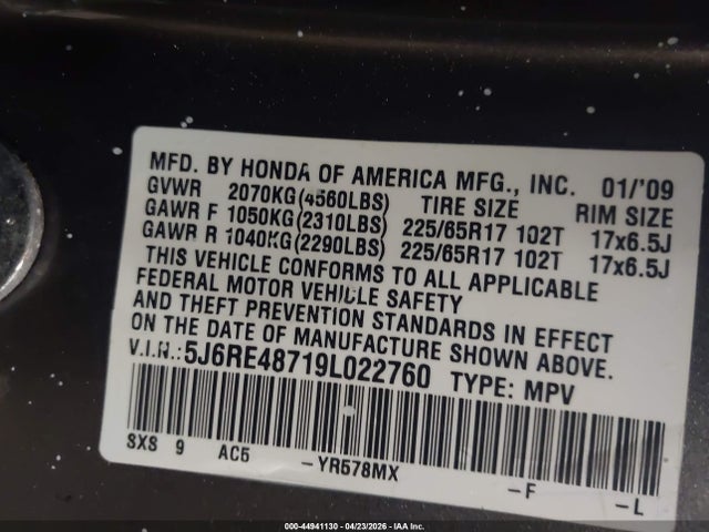 Honda CR-V Ex-l