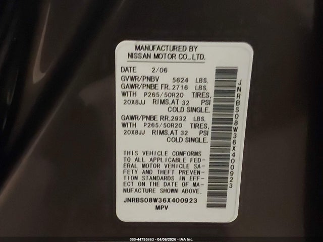 INFINITI Fx