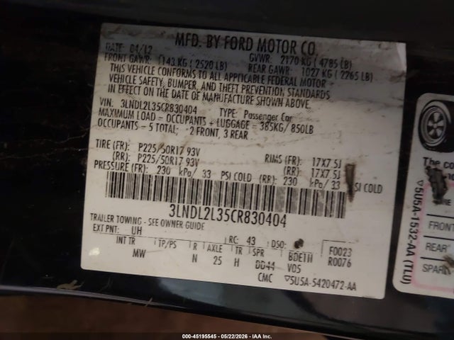 Lincoln MKZ Hybrid