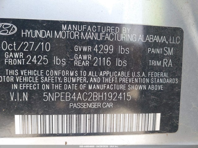 Hyundai SONATA Gls