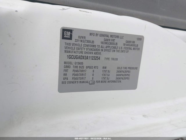 Chevrolet Express Work Van