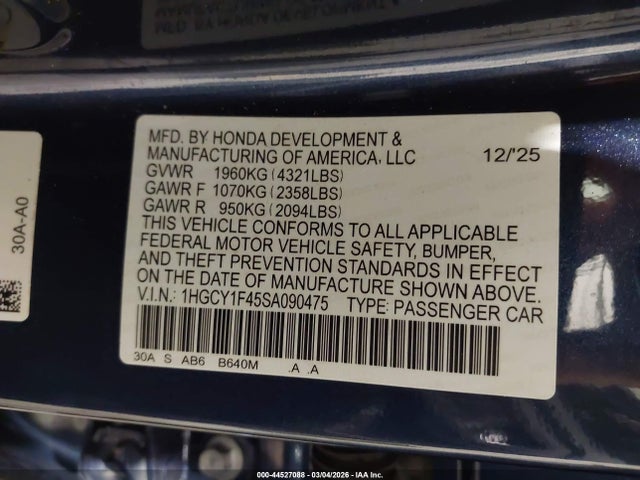 Honda Accord Se