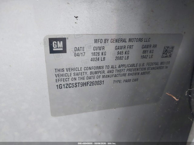 Chevrolet Malibu 1fl