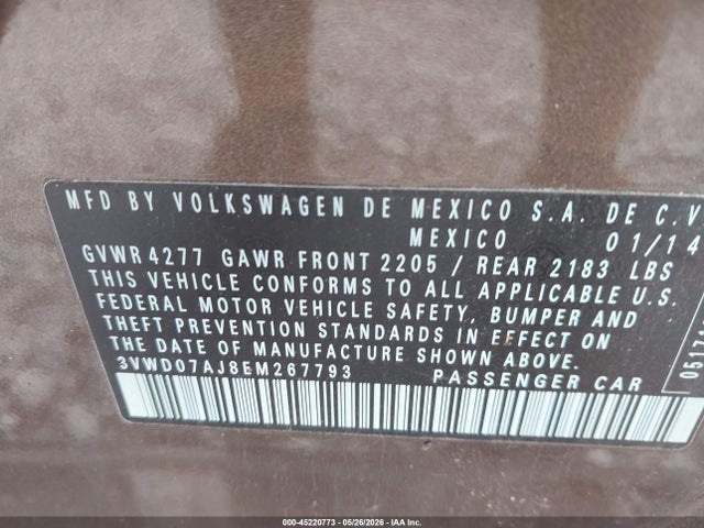 Volkswagen Jetta 1.8t Se