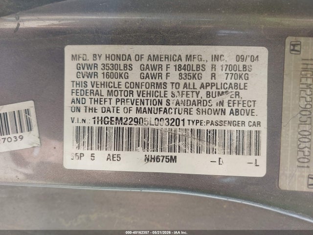 Honda Civic Ex
