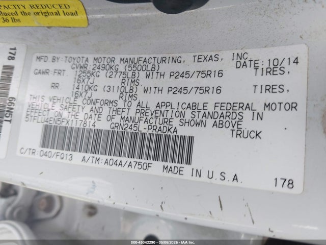 Toyota Tacoma Base V6
