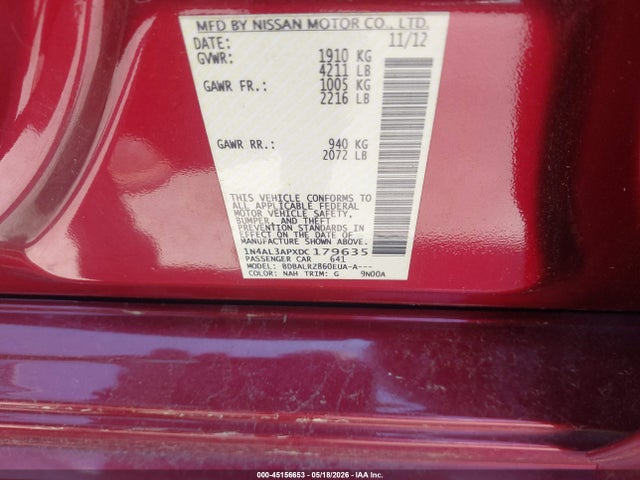 Nissan Altima 2.5 S