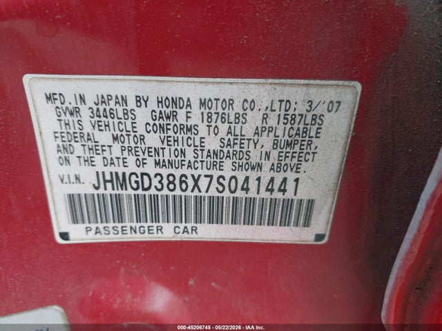 Honda Fit Sport