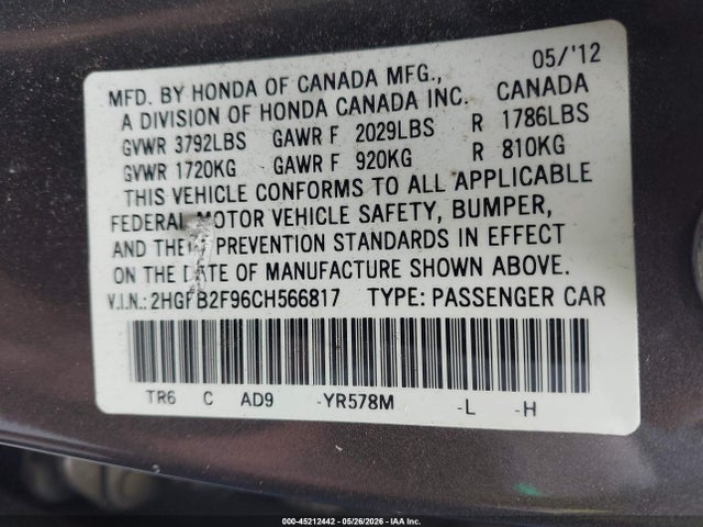 Honda Civic Ex-l