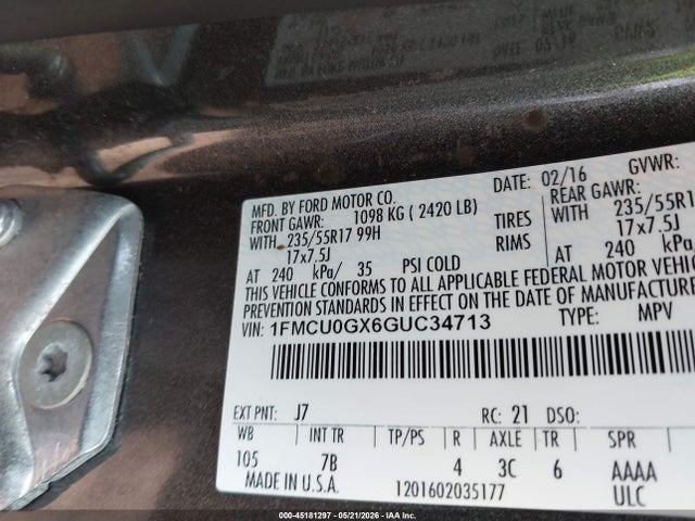 Ford Escape Se