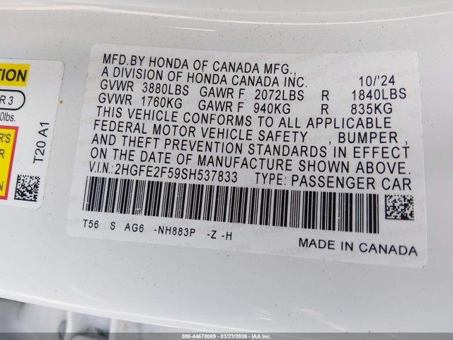 Honda Civic Sport
