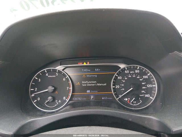 Nissan Altima Sv Fwd