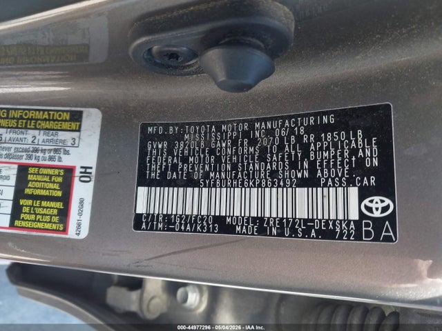 Toyota Corolla Se