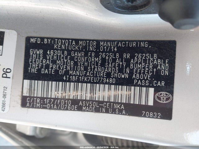 Toyota Camry Le