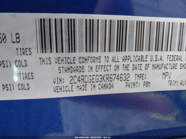 Dodge Grand Caravan Gt