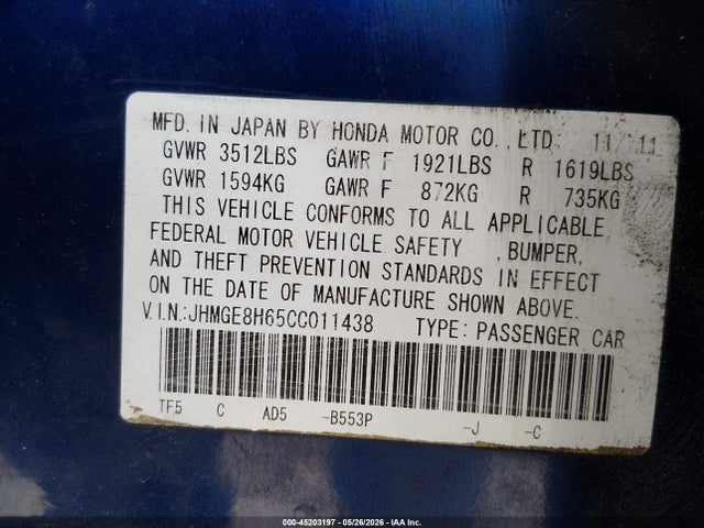 Honda Fit Sport