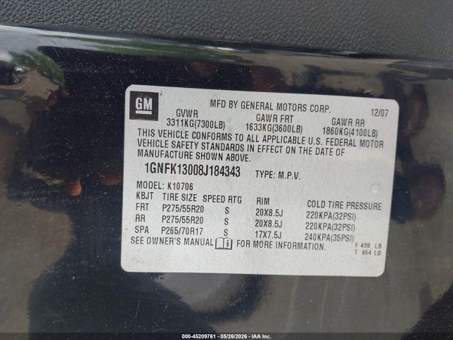 Chevrolet Tahoe Lt