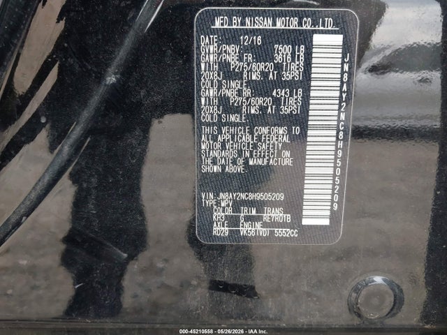Nissan Armada Platinum